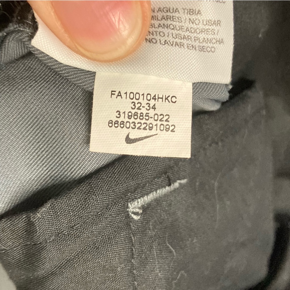 Nike Golf Pants Mens 32x34 Gray Dri-Fit Stretch Lightweight Performance Golf EUC - Picture 6 of 8